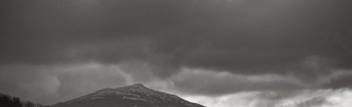 Cloudy Skies Over Mount Monadnock