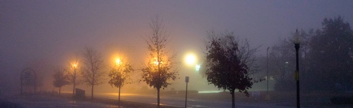 A Foggy Early Morning in Keene, NH