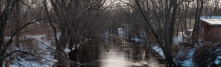 Frozen Ashuelot River